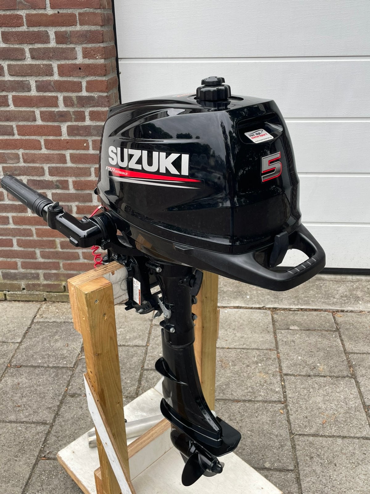 Nette Suzuki 5pk buitenboordmotor (BJ2017), Ophalen, 5 tot 10 pk, Viertaktmotor, Zo goed als nieuw