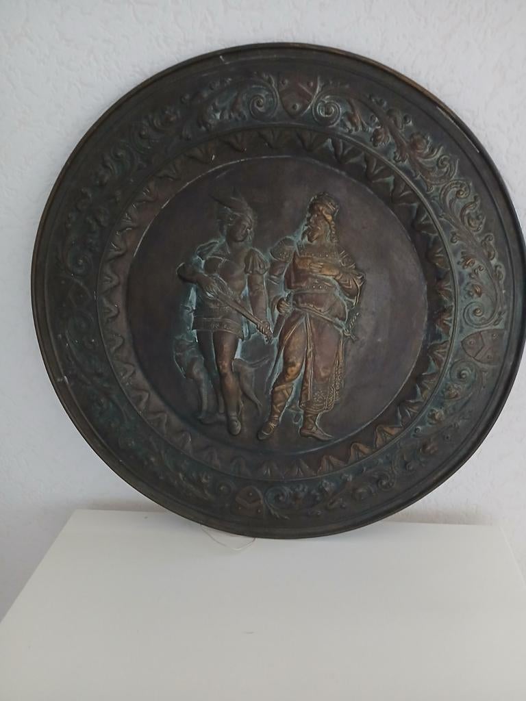 Groot koperen bord, Ophalen, Koper