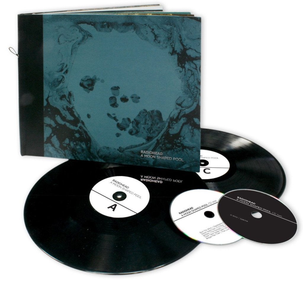 Vinyl 2LP+2Cd+Bk Box Set Radiohead A Moon Shaped Pool NIEUW, Boxset, Pop, Ophalen of Verzenden, Geseald