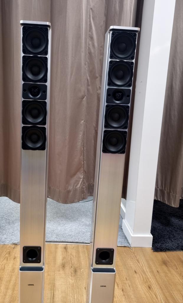 LOEWE L1 Aluminium Speakers, //, Zo goed als nieuw, //, //
