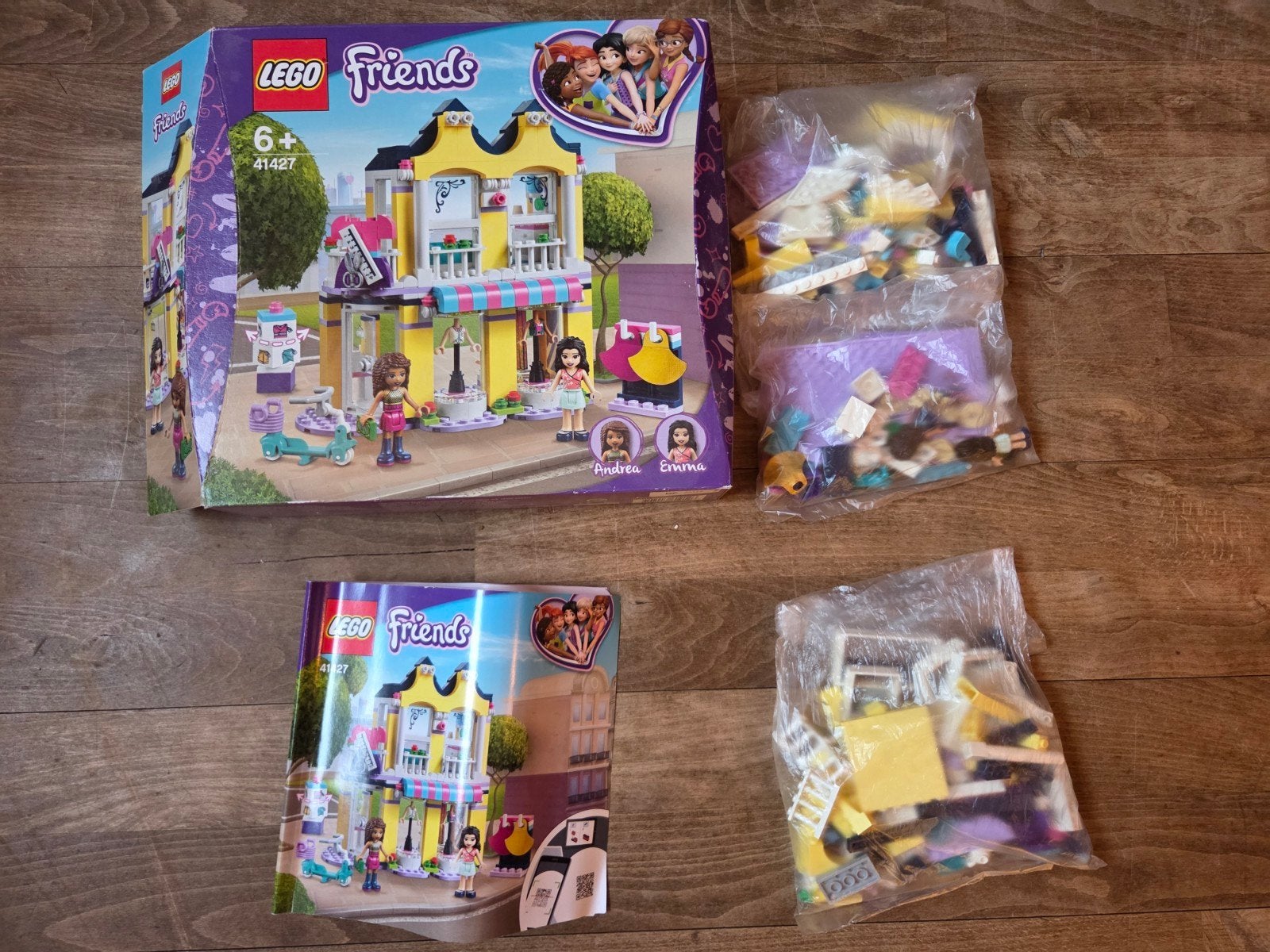 LEGO Friends Emma's modewinkel (41427), Ophalen, Zo goed als nieuw