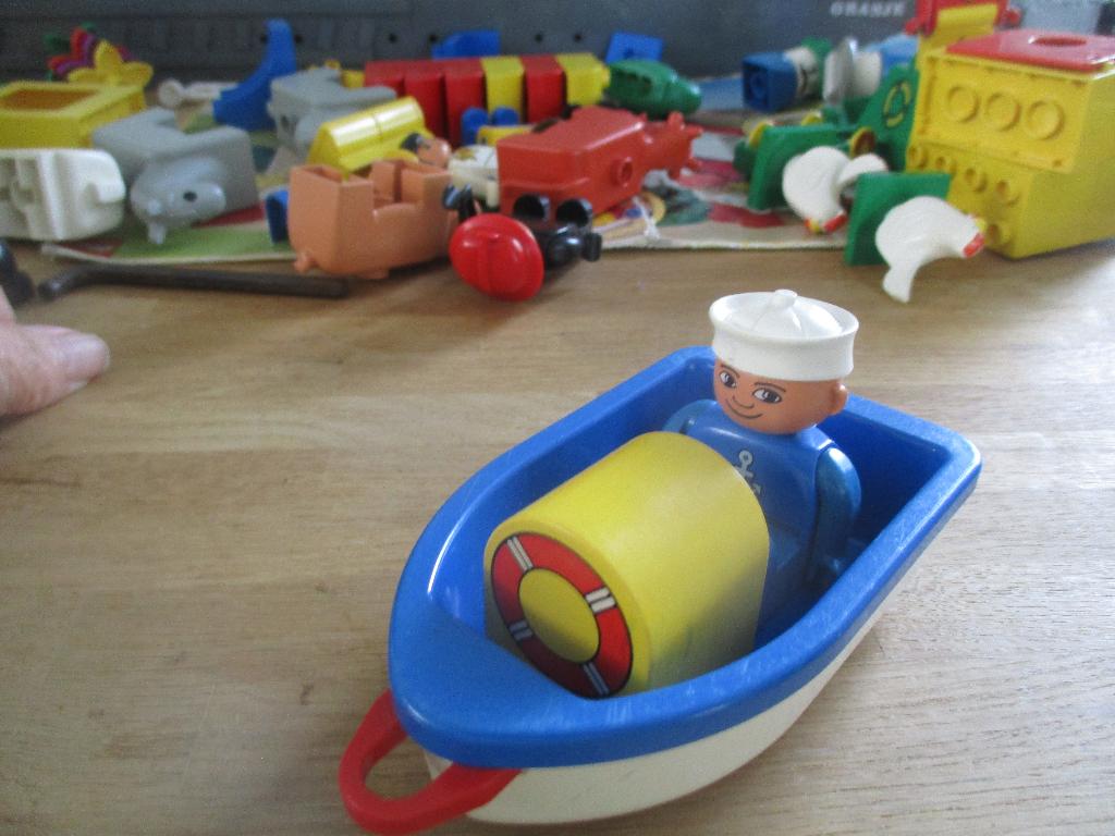 DUPLO VINTAGE BOOTJE 1, Gebruikt, Overige thema's, Ophalen of Verzenden, Duplo