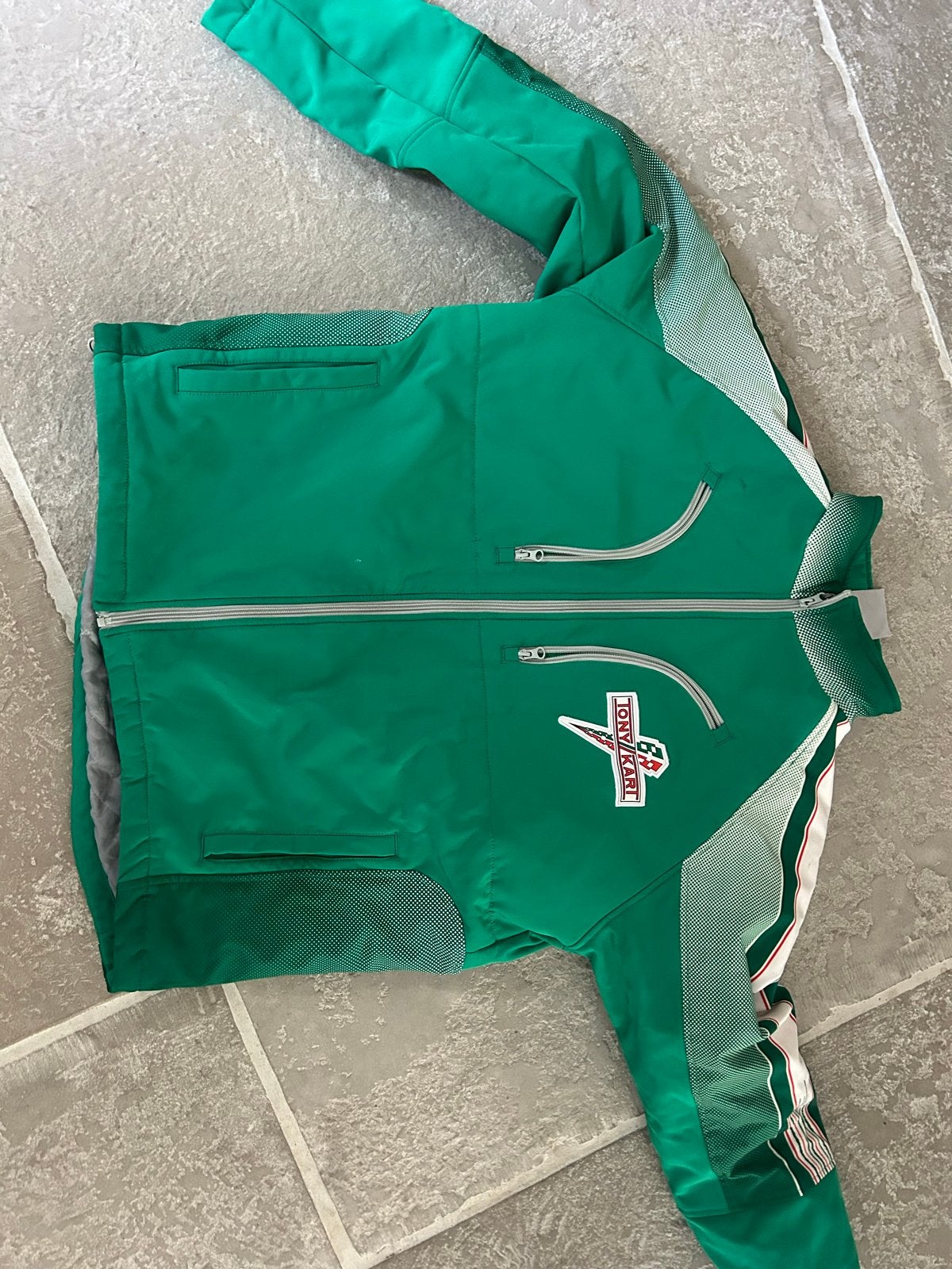 Tonykart winterjas en Dr Kart fleece jas - Zo goed als nieuw, Ophalen, Zo goed als nieuw, Maat 56/58 (XL)