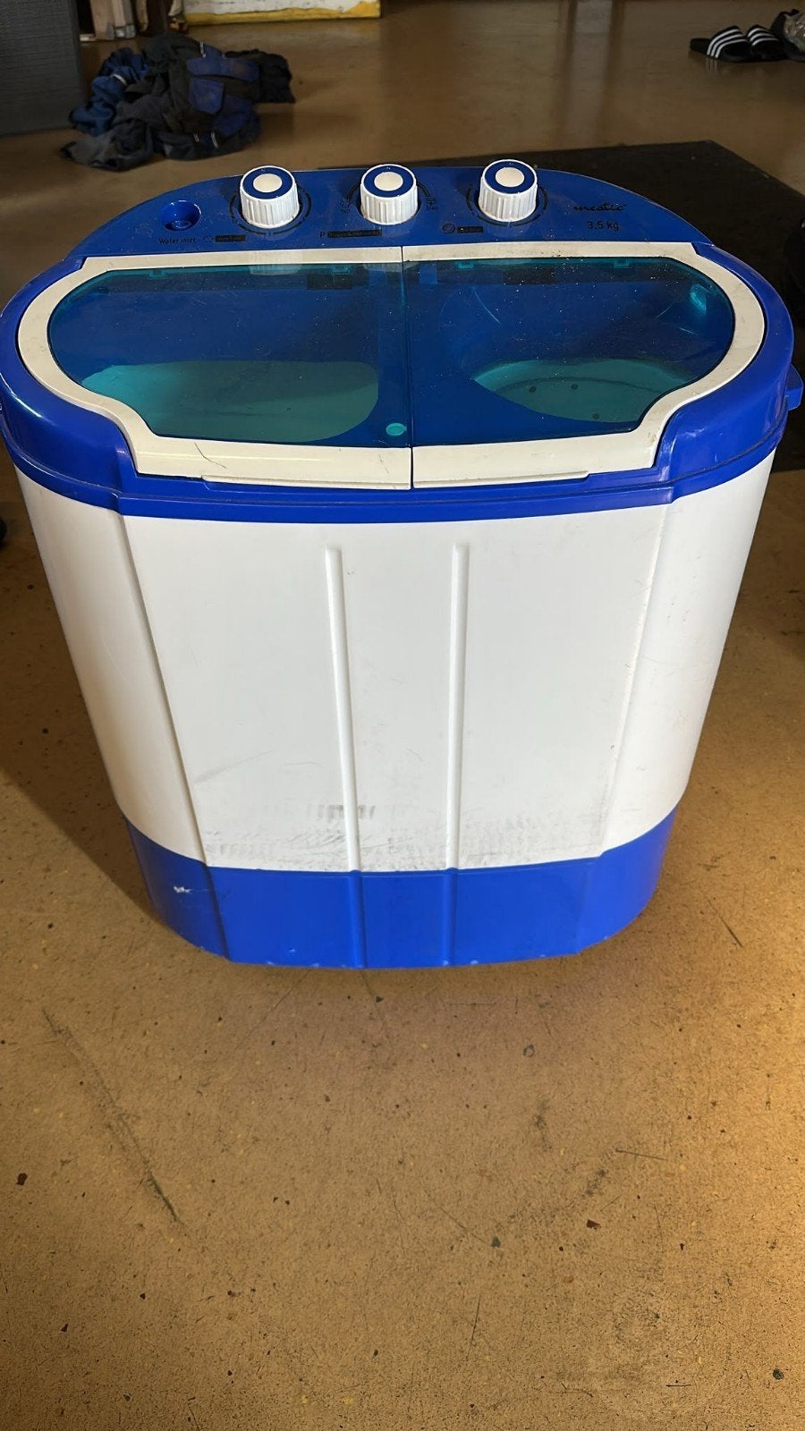 Mestic MW-120 Mini Wasmachine - Compact en Draagbaar, Ophalen, Minder dan 85 cm, Minder dan 4 kg, Bovenlader