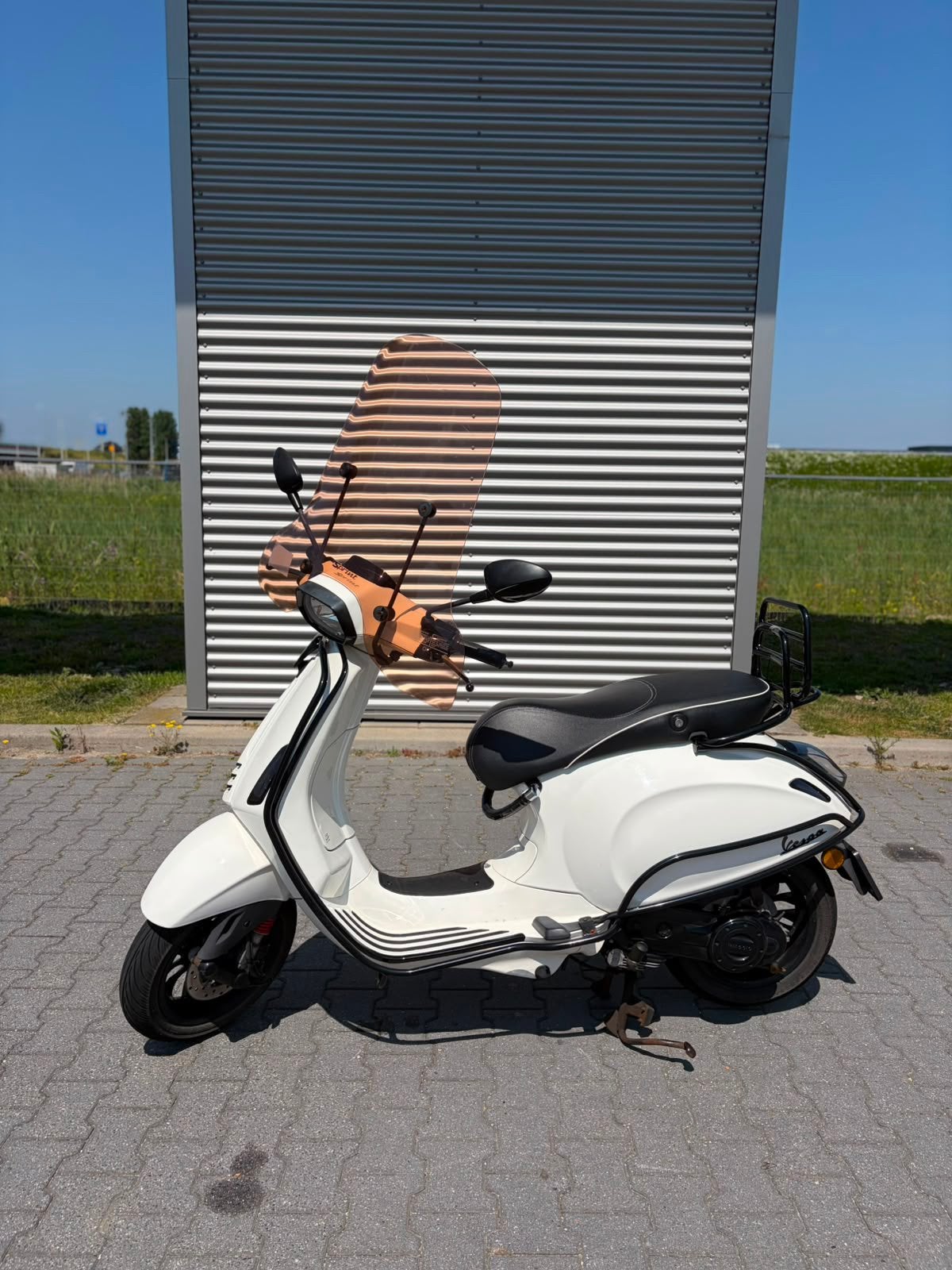 Vespa sprint l 45 km/h l 2018, Fietsen en Brommers, Ophalen, Maximaal 45 km/u, Vespa S, Zo goed als nieuw