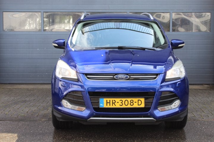 Ford Kuga 1.5 Titanium Climatecontrol, Cruise, Navi, Camera,, Euro 6, 4 cilinders, Blauw, Origineel Nederlands