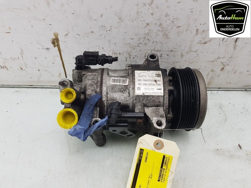 Airco Pomp Opel Grandland (X) (2017-06/..) 9827529180, Gebruikt, Valeo, Opel, Info@valeo.fr
