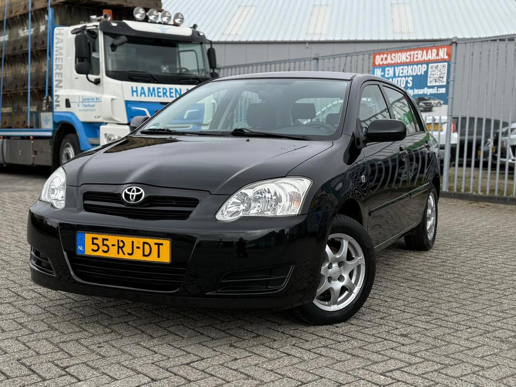 Toyota Corolla 1.6 VVT-i Terra#Automaat#Nap#Airco#5drs, 450 kg, Gebruikt, 4 cilinders, Zwart