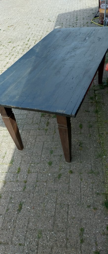 tafel eettafel tuintafel, Huis en Inrichting, Tafels | Eettafels, Ophalen, Gebruikt, 50 tot 100 cm, Vijf personen of meer