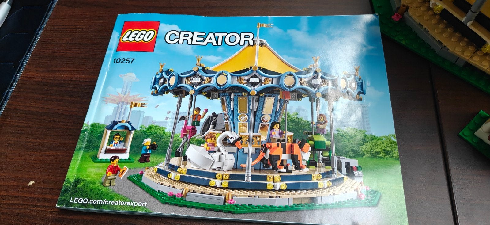 LEGO Creator Expert 10257 Carrousel - Zo goed als nieuw, Kinderen en Baby's, Lego, Ophalen of Verzenden, Zo goed als nieuw, Inclusief instructies