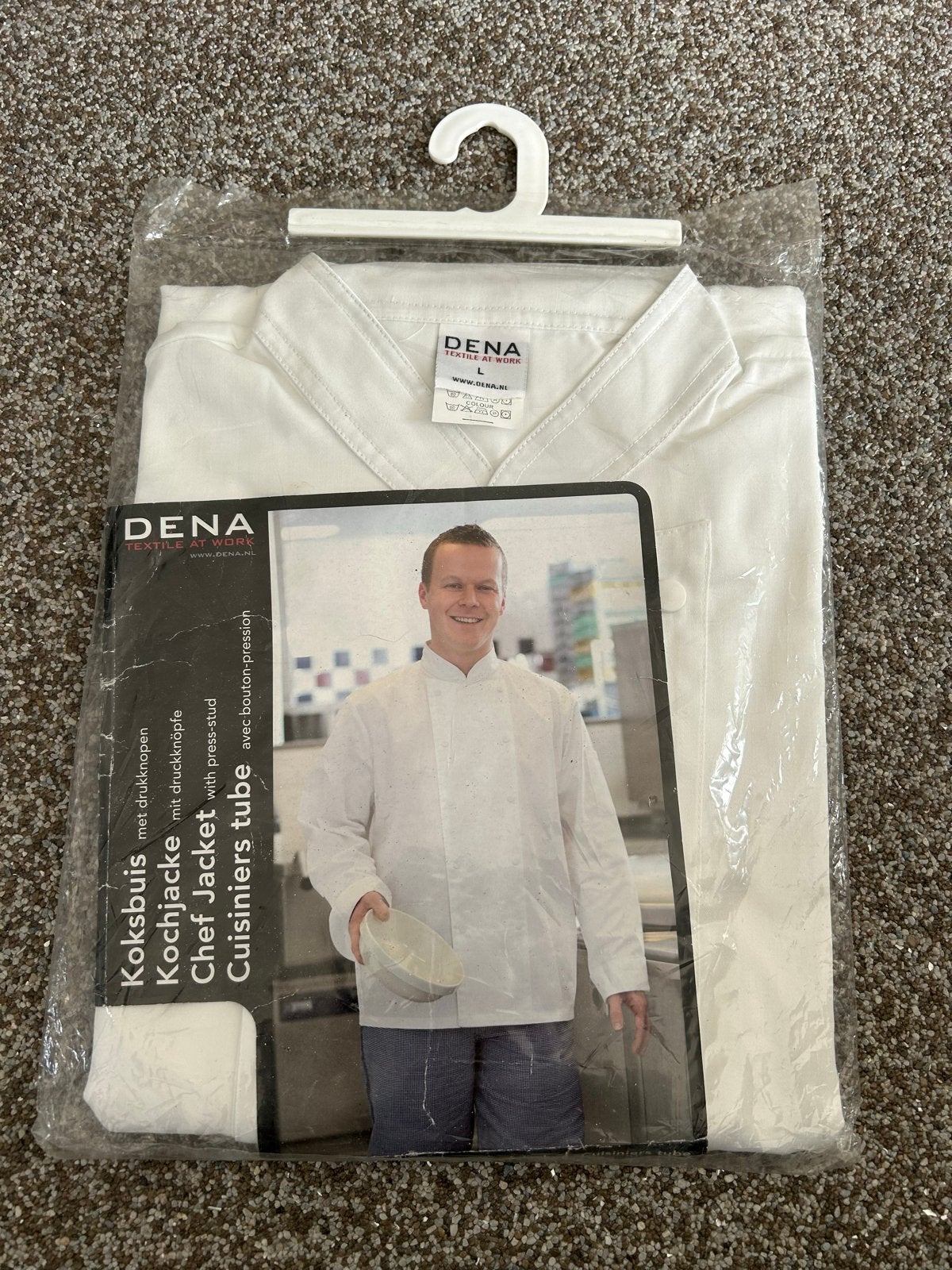 Dena heren koksbuis maat L, Kleding | Heren, Ophalen of Verzenden, Nieuw