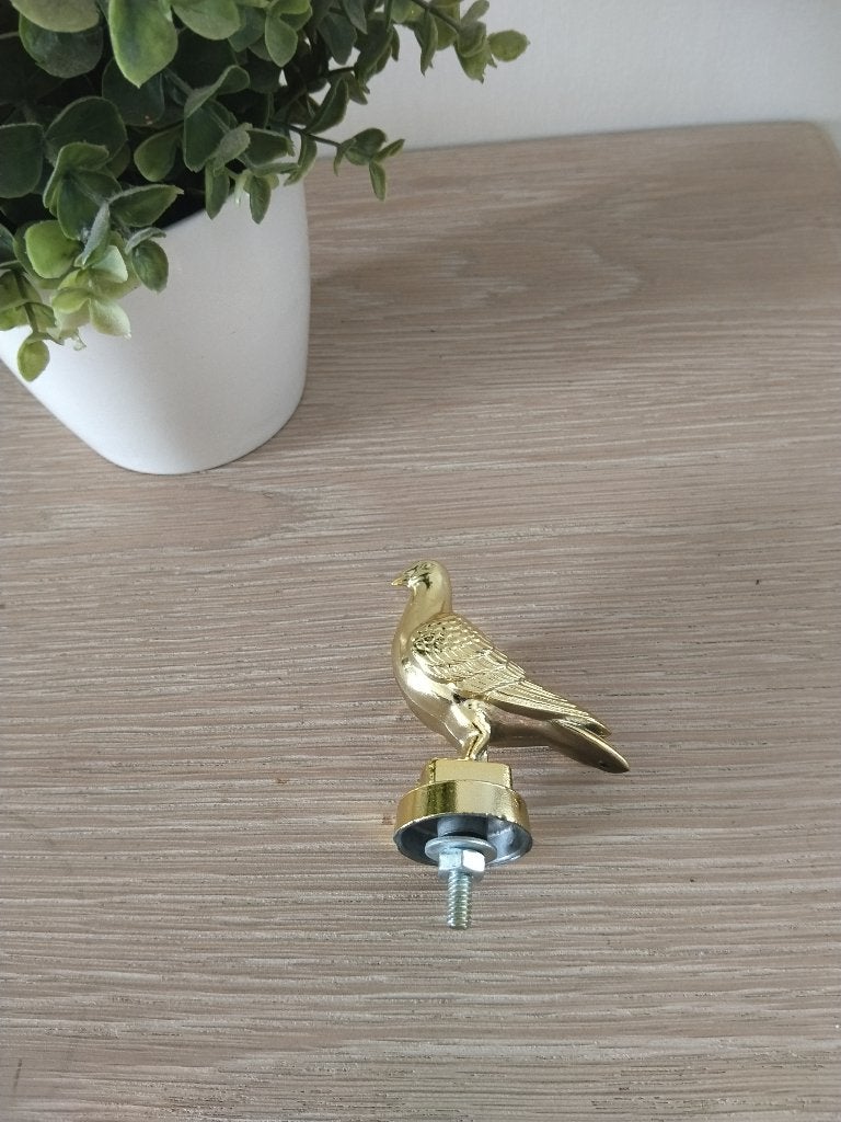 Vintage messing vogel, Ophalen of Verzenden
