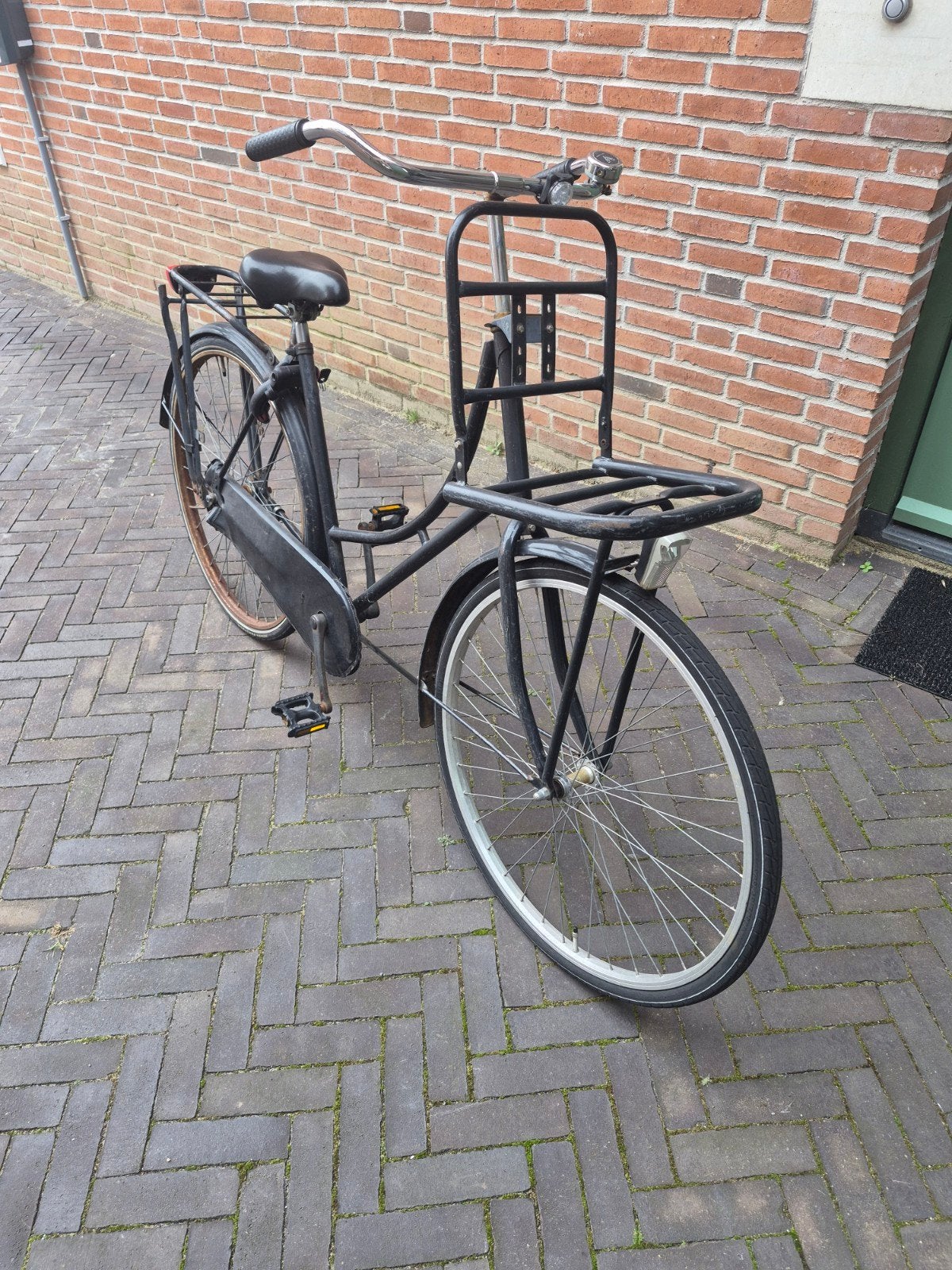 Oude omafiets - opknapper, Fietsen en Brommers, Ophalen, Gebruikt, Terugtraprem