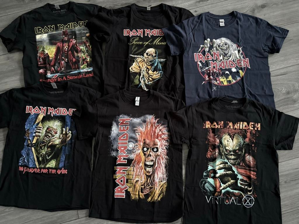 Iron Maiden Shirts / Tour Shirts Maat M Prijs op aanvraag, Ophalen of Verzenden, Zo goed als nieuw