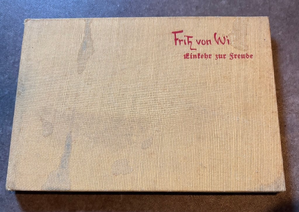 Einkehr zur Freude. Eine Bilderfolge - Fritz von Wille, Fritz von Wille, Europa, Ophalen of Verzenden, Reisgids of -boek