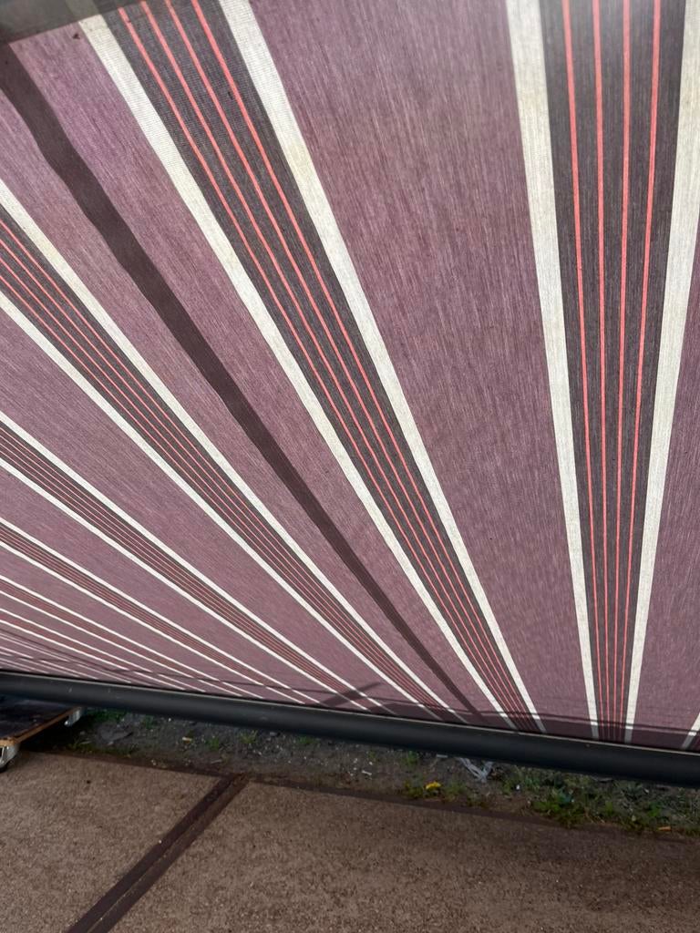 Zonnescherm elektrisch, Tuin en Terras, Zonneschermen, Ophalen, Elektrisch, Zo goed als nieuw, 150 tot 300 cm