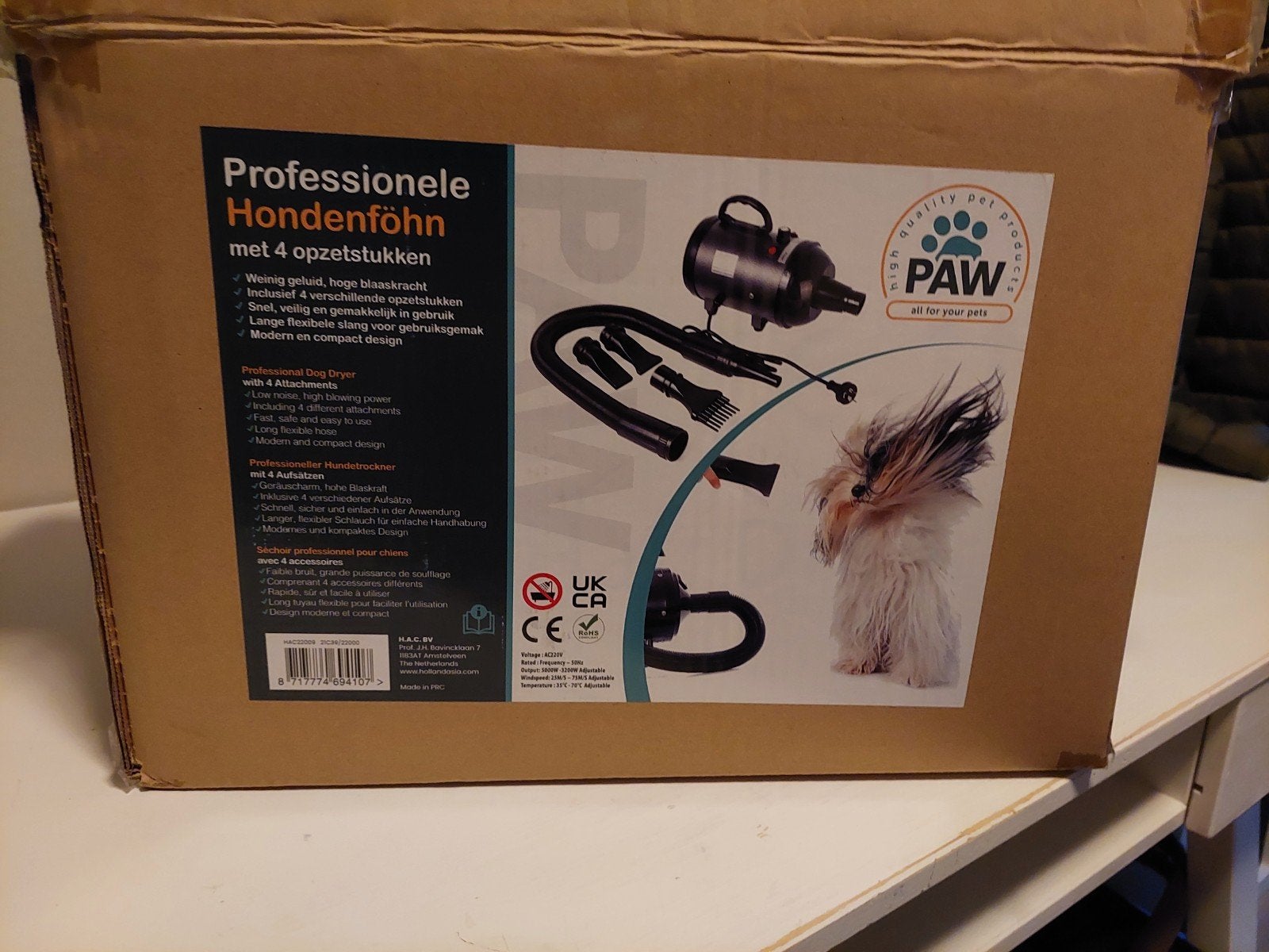 te koop hondenfohn, Dieren en Toebehoren, Ophalen
