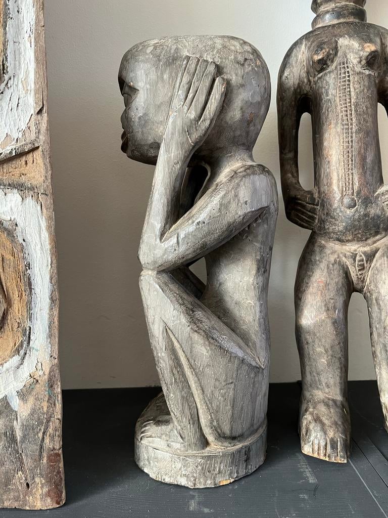 Afrikaans beeld vermoedelijk uit Congo - Etnografica, Ophalen of Verzenden