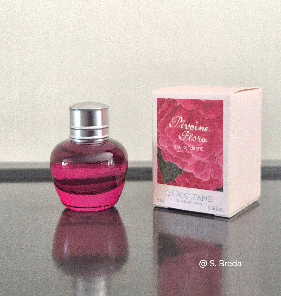 L'occitane en Provence - Pivoine Flora miniatuur in doosje, Ophalen of Verzenden, Zo goed als nieuw