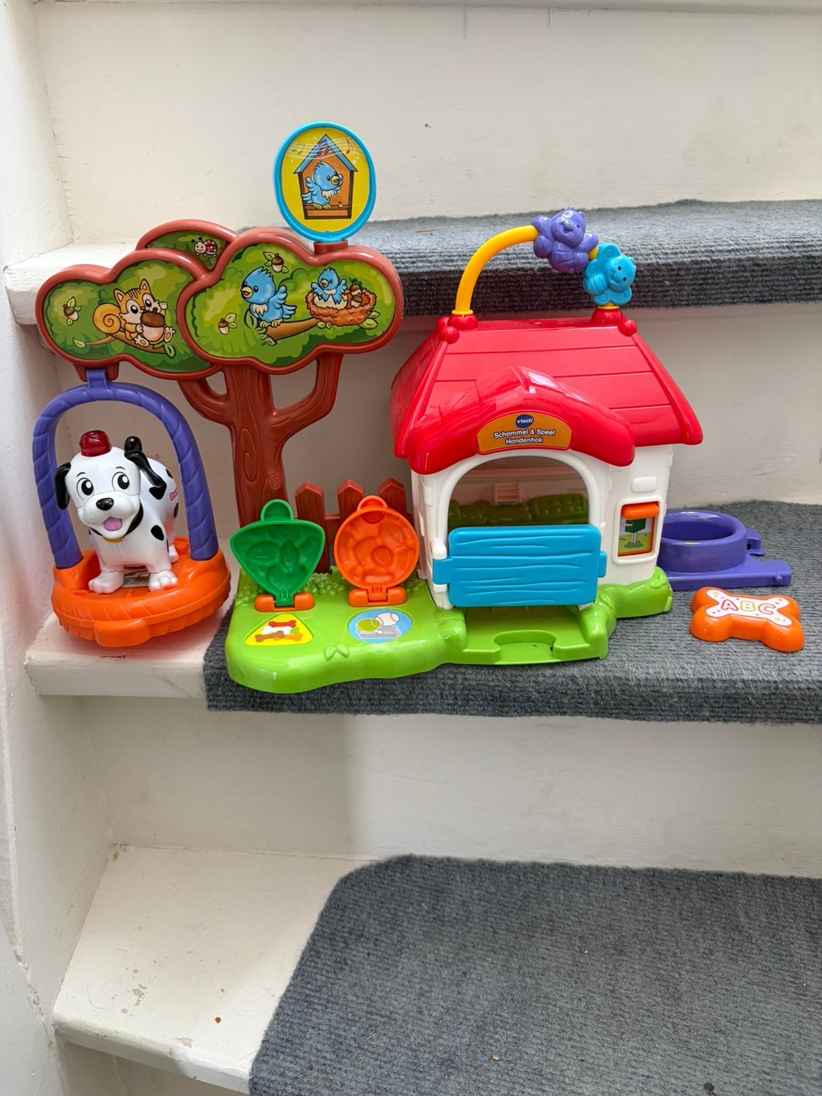 VTech Zoef Zoef Dieren Schommel & Speel Hondenhok., Ophalen