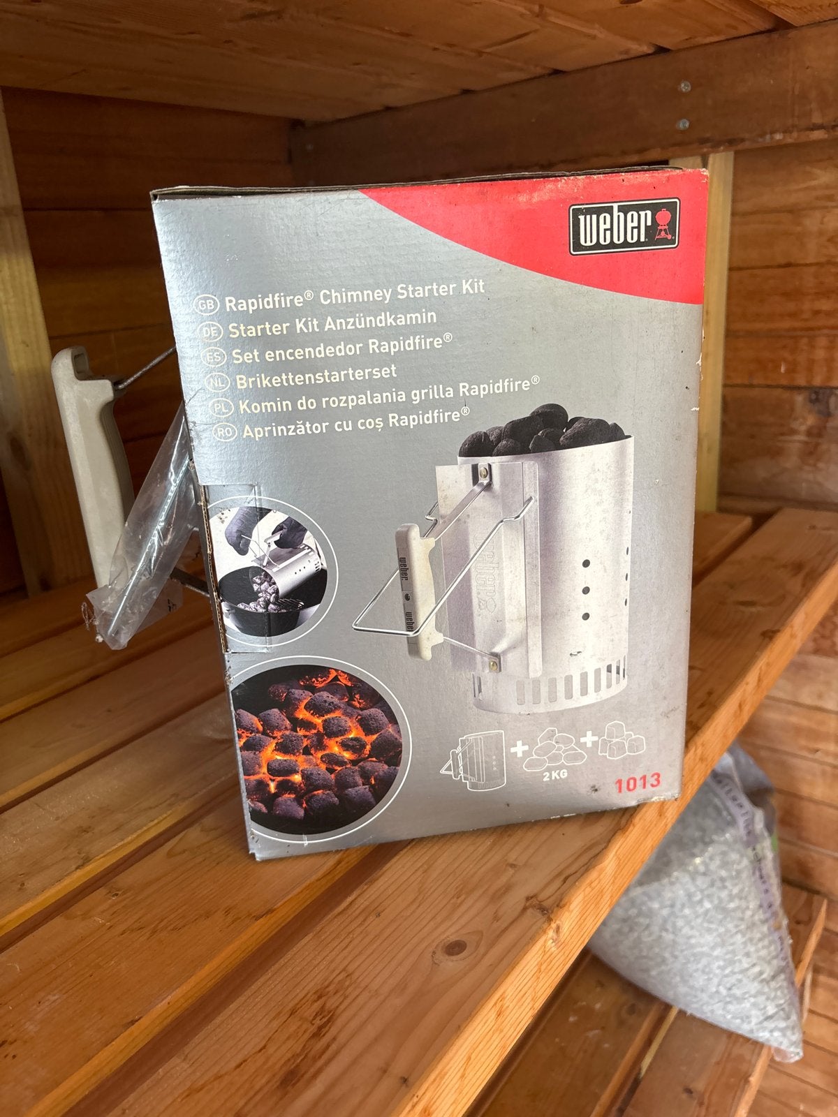 Weber Rapidfire Schoorsteenstarterset - Nieuw in doos, Ophalen, Nieuw