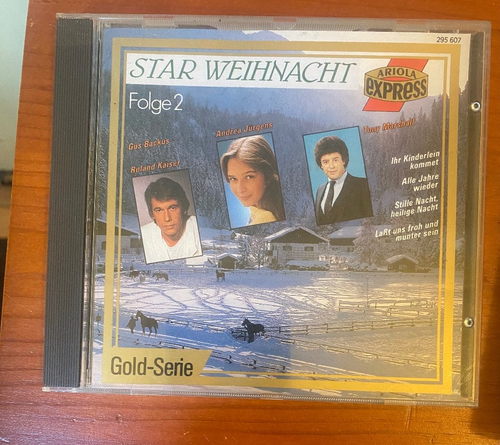 Star Weihnacht Folge 2 CD (1989) - Ariola Express Gold-Serie, Ophalen of Verzenden, Zo goed als nieuw
