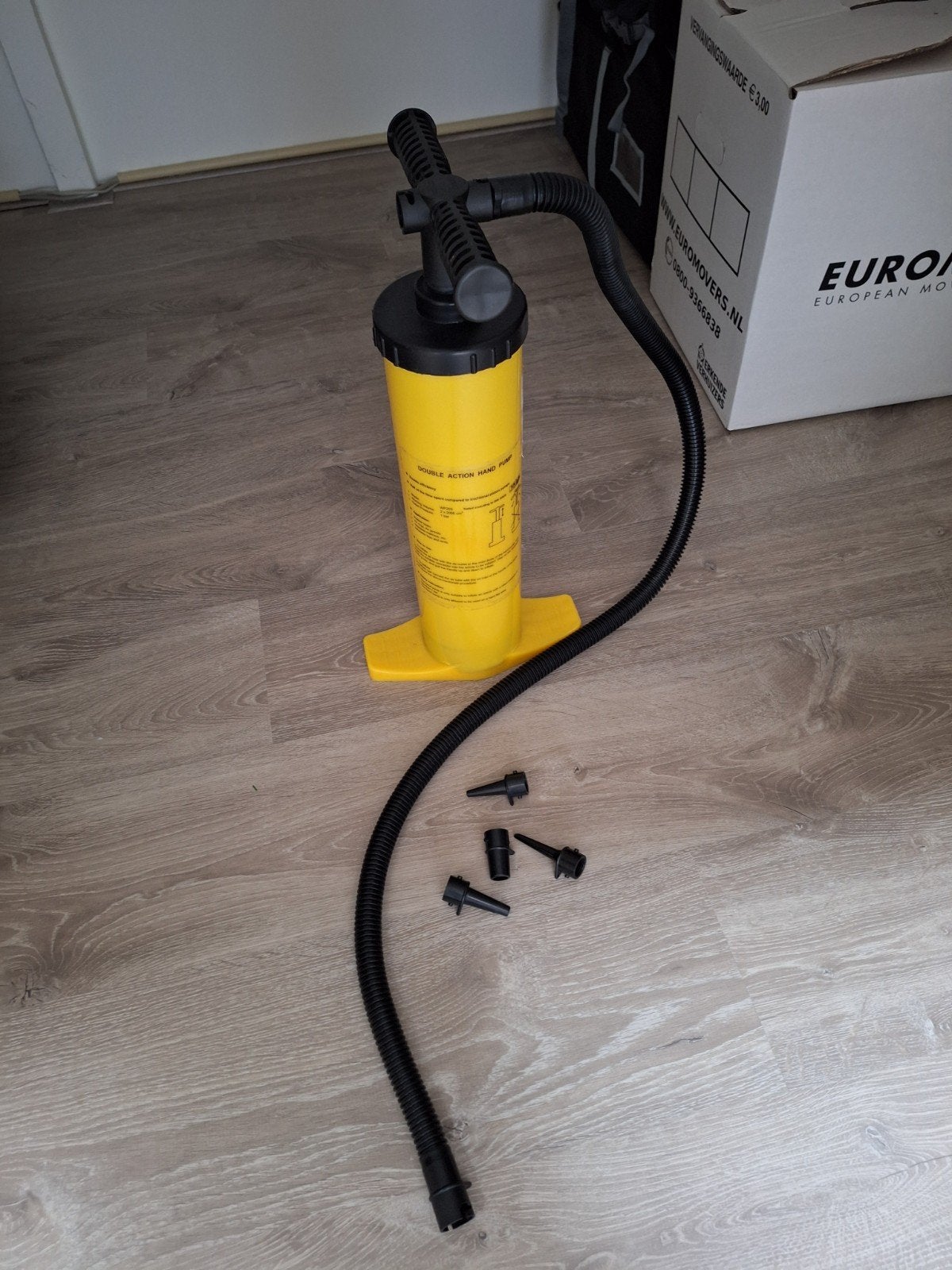 Luchtbedden pomp Dubbel action, Ophalen of Verzenden