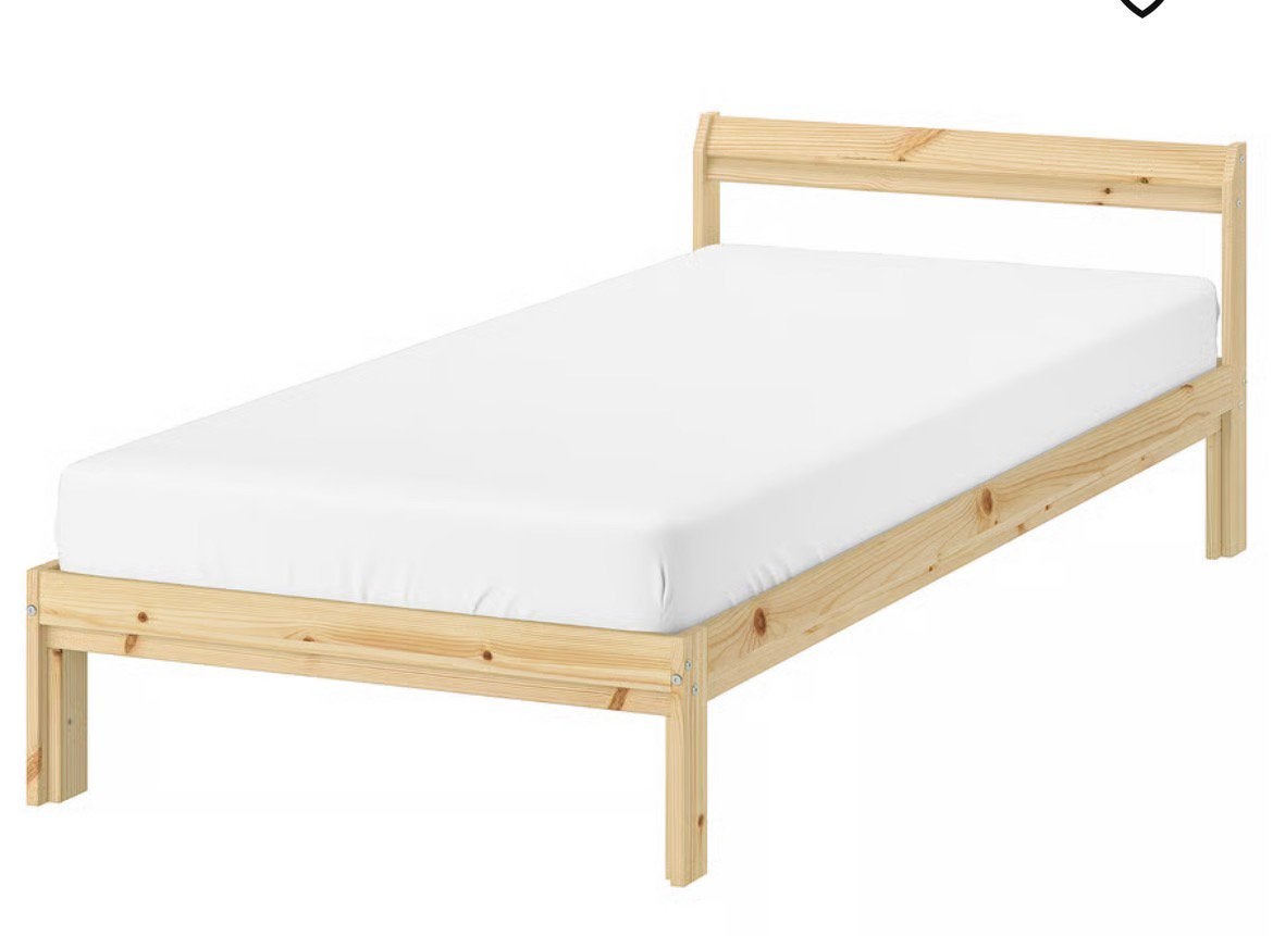 Bedframe grenen 90x200, Ophalen, 90 cm, Zo goed als nieuw, 200 cm