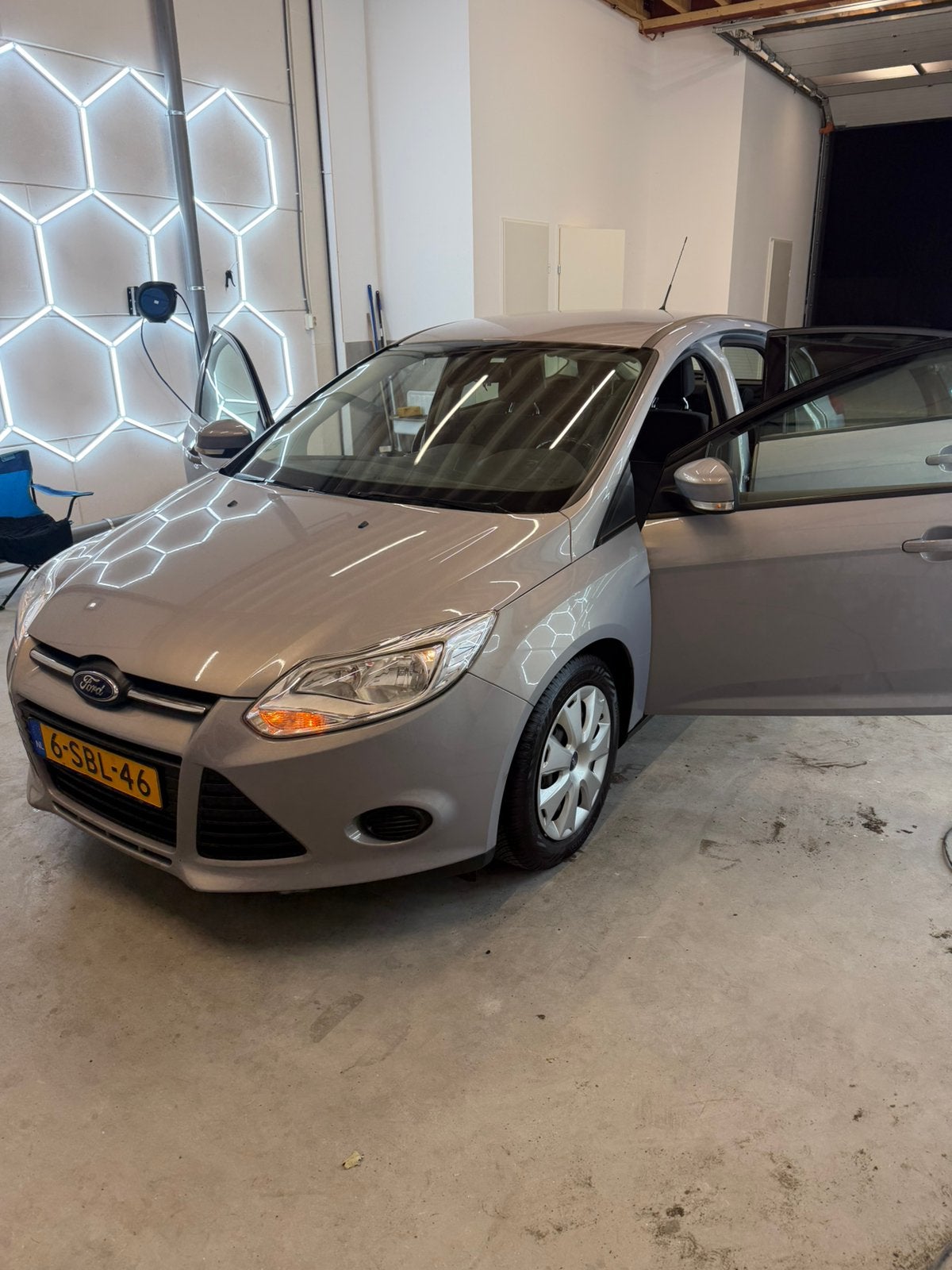 Ford Focus 1.0 Ecoboost 74KW 5-D 2013 Grijs, Ophalen of Verzenden