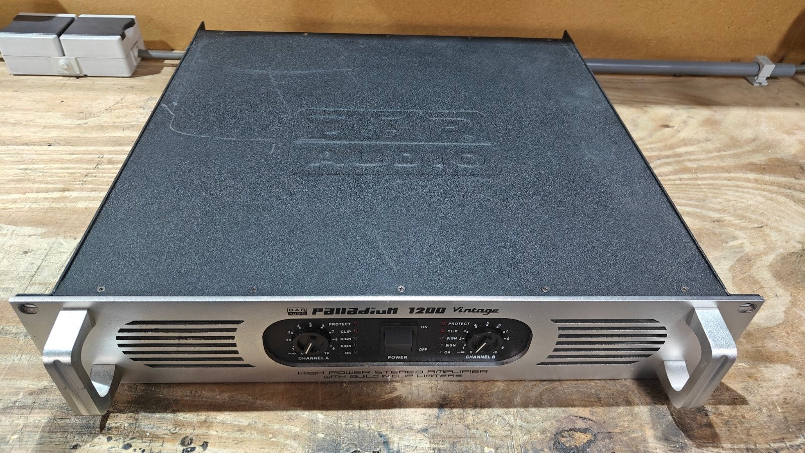 DAP Audio Palladium 1200 Vintage Eindversterker, Overige merken, Gebruikt, Info@dapaudio.nl, DAP Audio