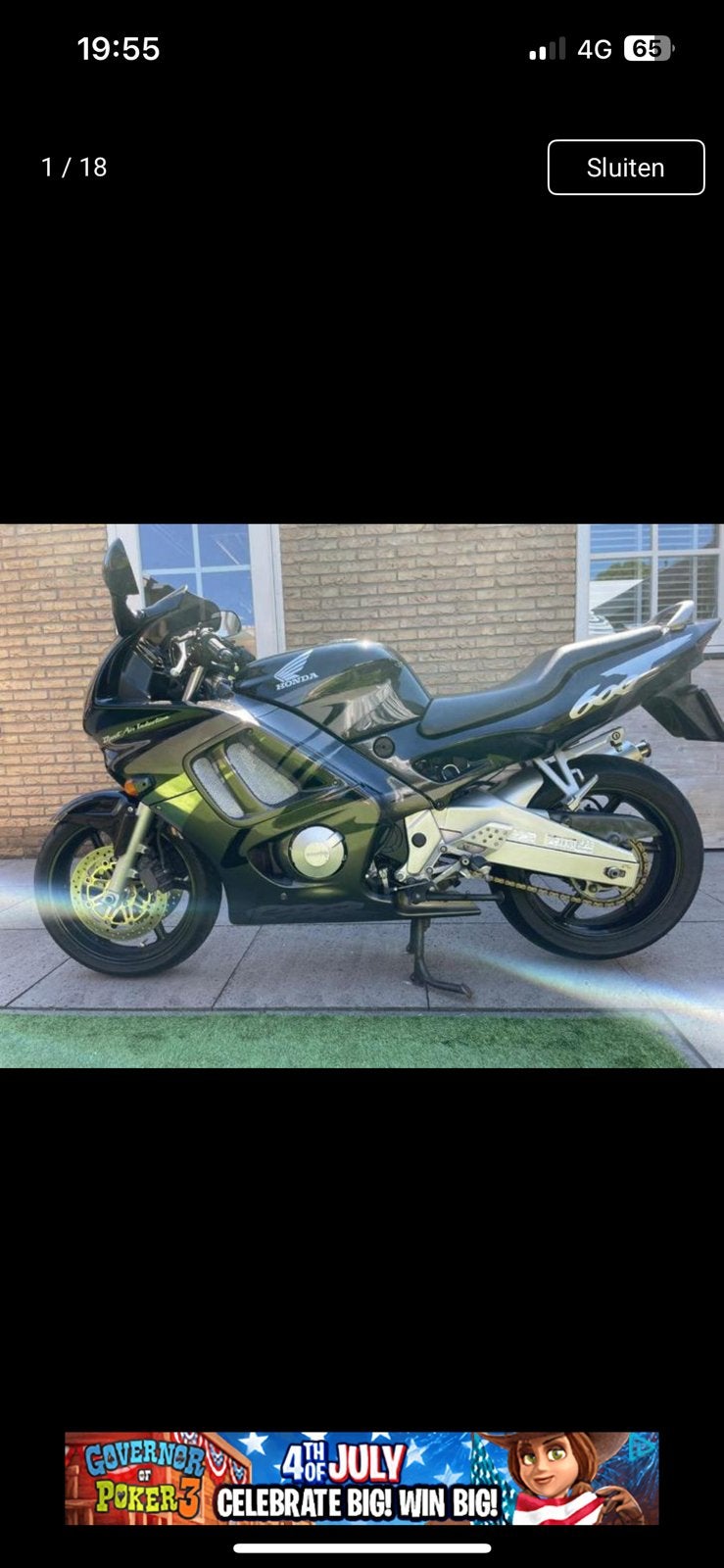 Honda CBR600F3 Zwart/Grijs te koop, Motoren, Motoren | Honda, Sportuitlaat, Occasion, 4 cilinders, Motorrijbewijs A