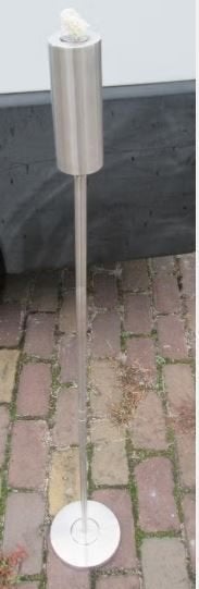 Mooie Moderne Metalen Olielamp voor Buiten, Ophalen of Verzenden, Nieuw