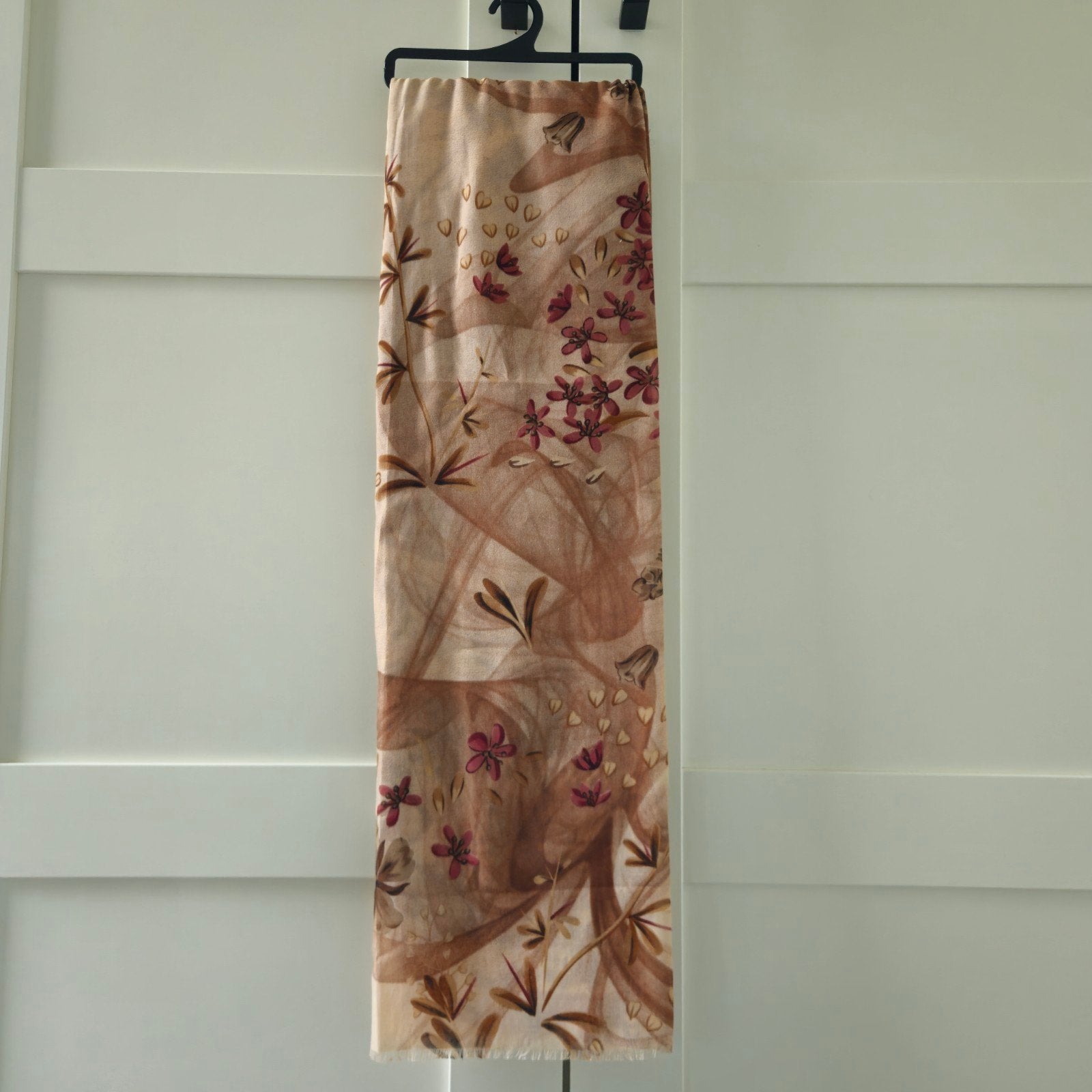 Opruiming: Sinem Sjaal met bloemenprint, Maat 46/48 (XL) of groter, Ophalen of Verzenden, Zo goed als nieuw, Sinem