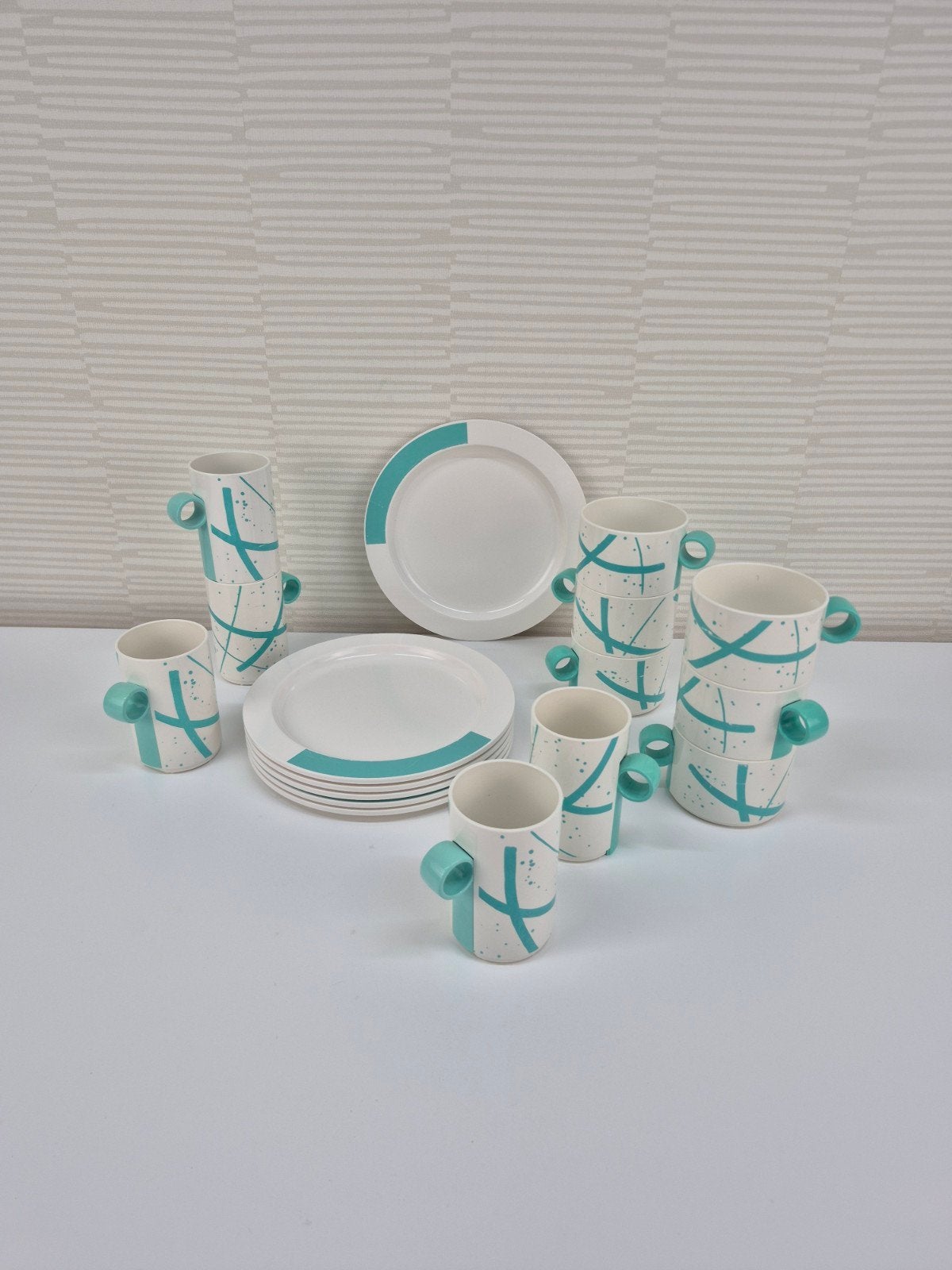 Vintage Coppia Holland camping servies 5/6 persoons., Ophalen of Verzenden, ., ., .