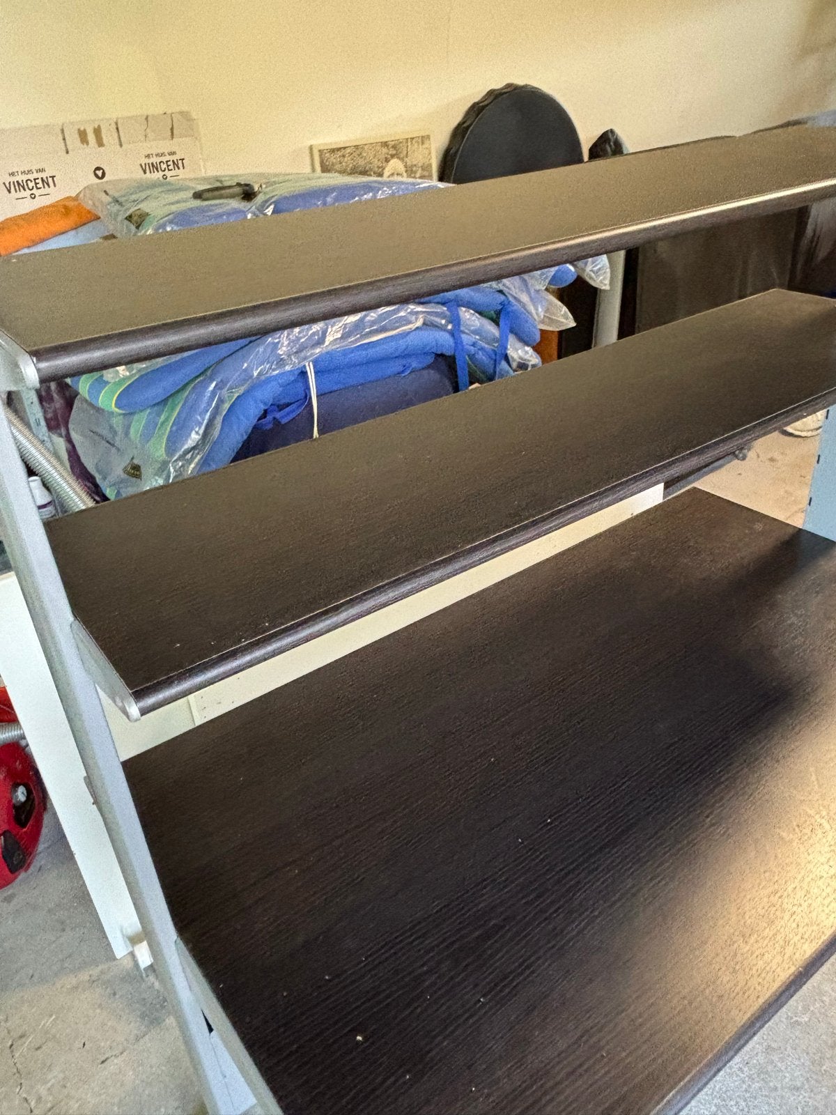 IKEA Bureau met opbergplanken 120 x 72 cm, Ophalen, Gebruikt, Spaanplaat of MDF, IKEA