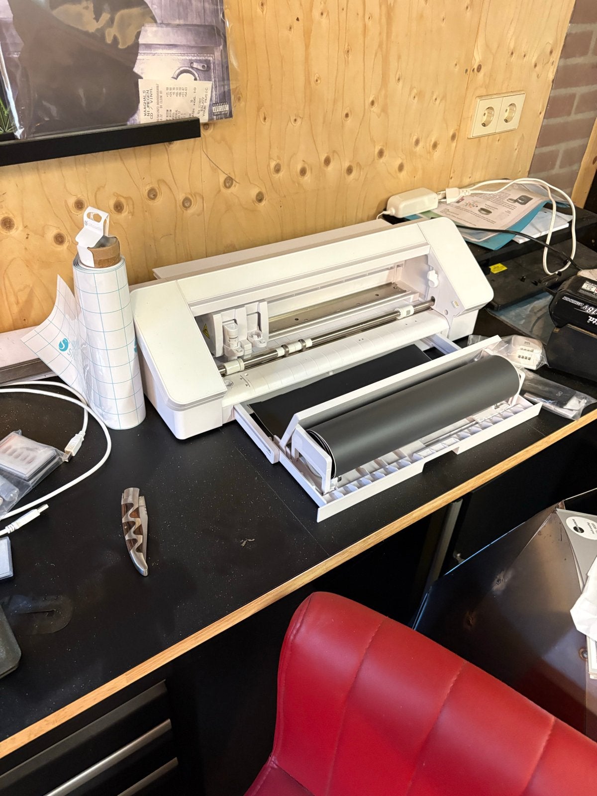 Silhouette Cameo 4 Snijplotter - Zo goed als nieuw, Computers en Software, Ophalen, Zo goed als nieuw