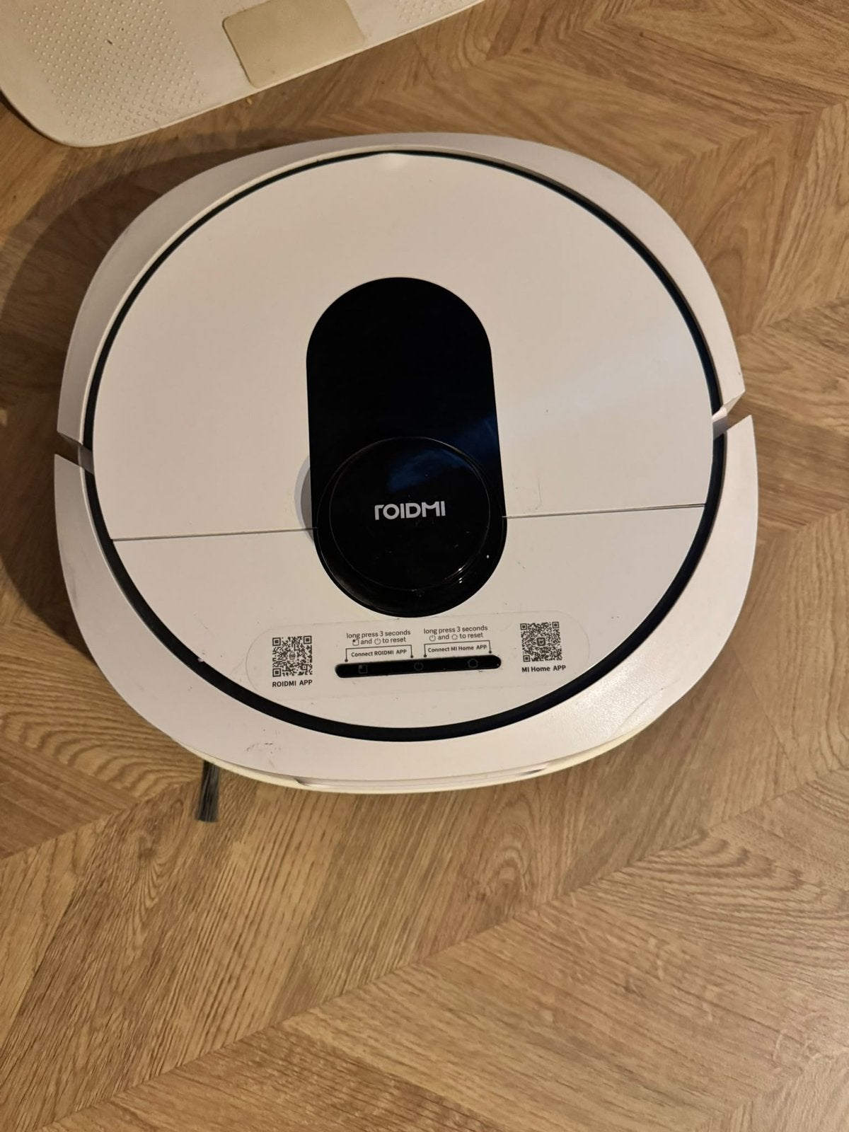 Roidmi EVA Robotstofzuiger – Dweil & Stofzuigen, Witgoed en Apparatuur, Ophalen, Zo goed als nieuw, Robotstofzuiger