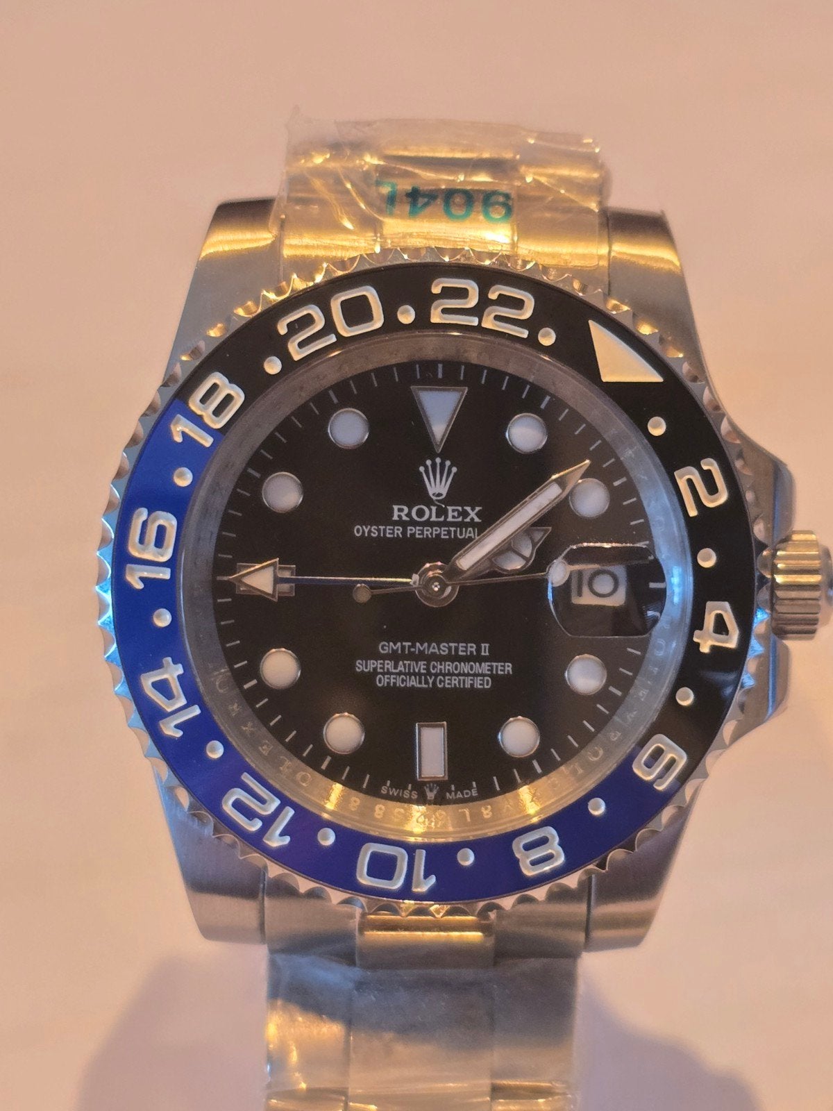 Batman GMT Master II, Sieraden, Tassen en Uiterlijk, Horloges | Dames, Ophalen of Verzenden, Nieuw, Staal, Rolex
