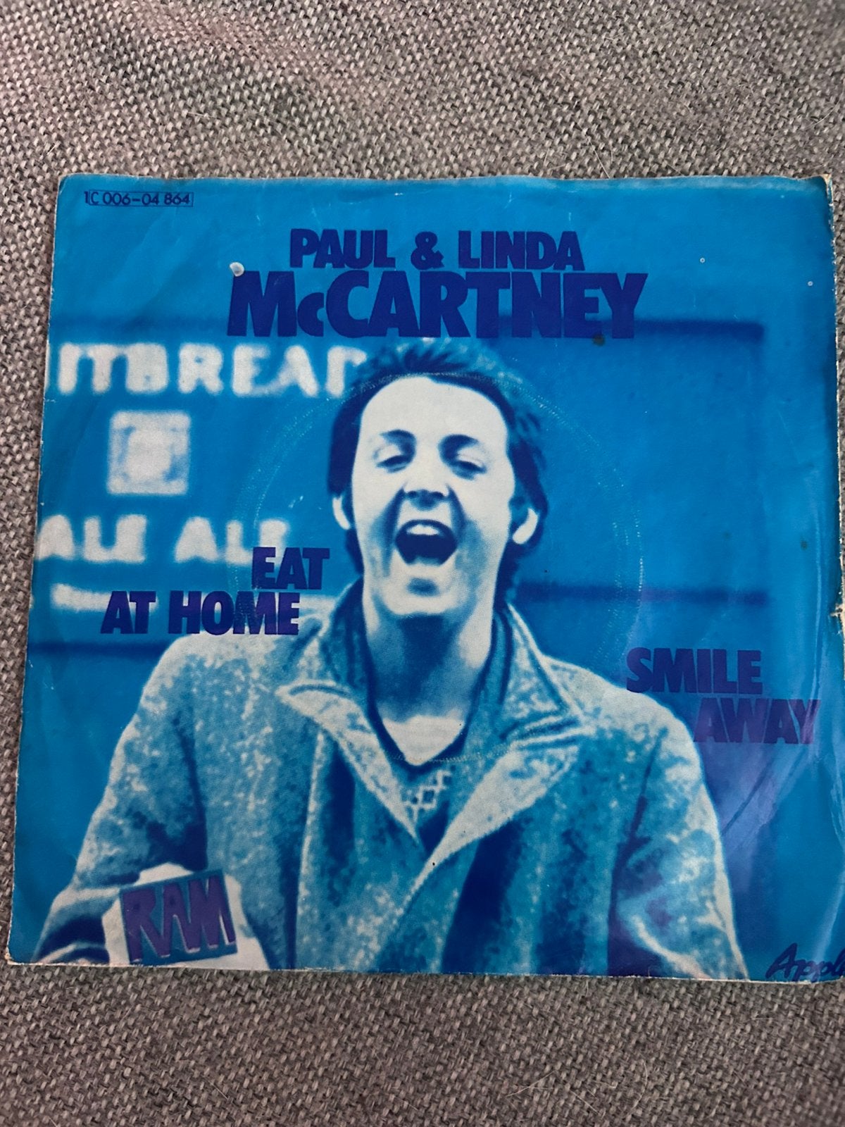 Paul McCartney Eat At Home, Cd's en Dvd's, Vinyl Singles, 7 inch, Single, Ophalen of Verzenden, Zo goed als nieuw
