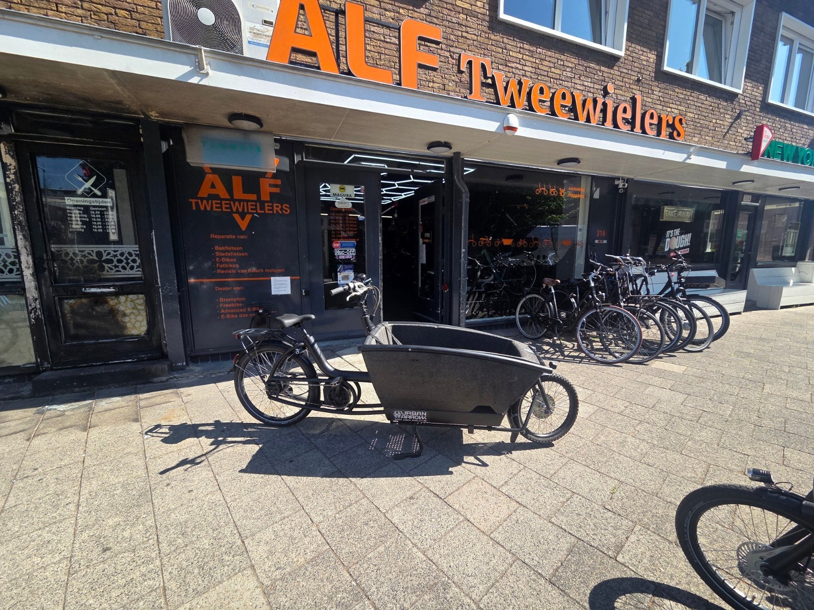 Urban Arrow Classicline inruiler, Fietsen en Brommers, Herensingel 316, Ophalen of Verzenden, 1 kind, Refurbished Urban Arrows