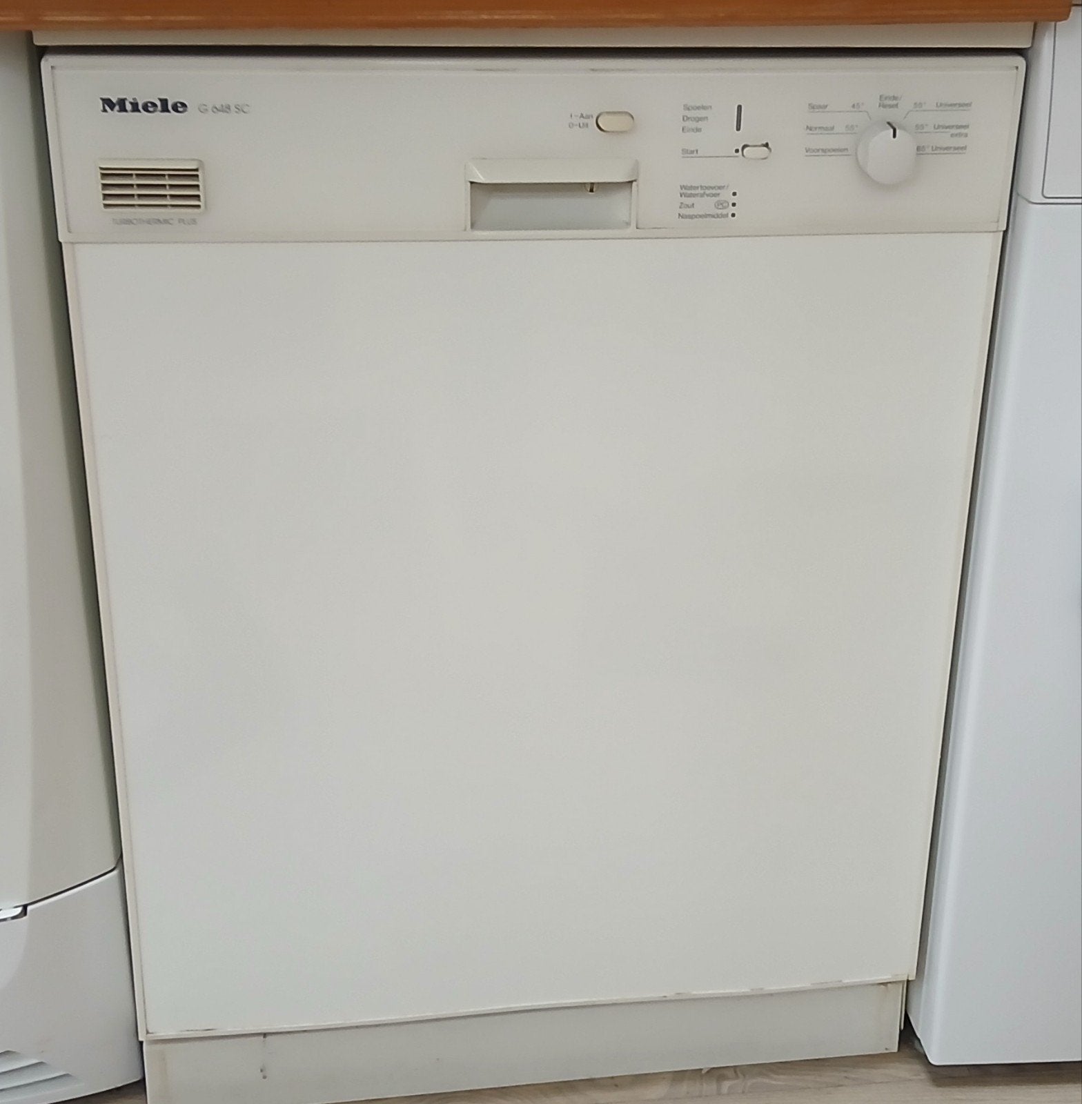 Miele G 648 SC Vaatwasser - Vrijstaand, Wit, Ophalen, Gebruikt, 60 cm of meer, 85 tot 90 cm