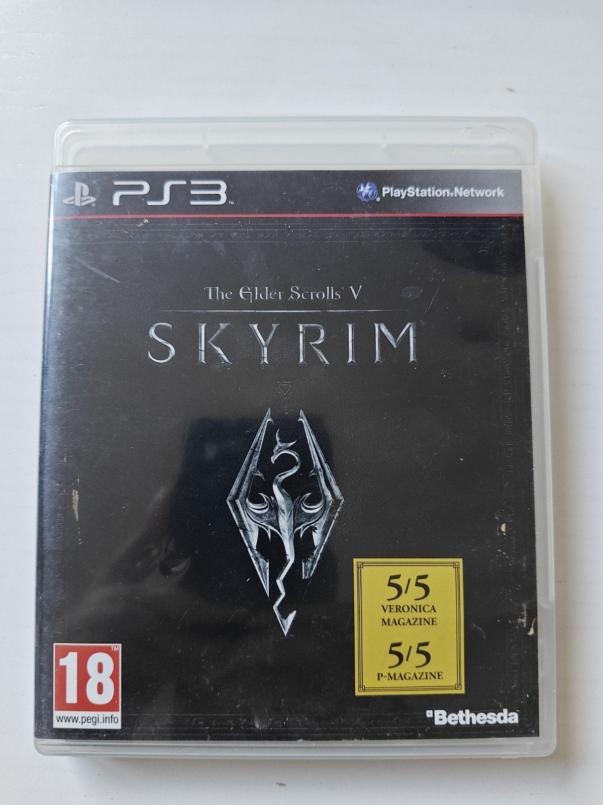 The Elder Scrolls V Skyrim PS3, Vanaf 18 jaar, 1 speler, Ophalen of Verzenden, Zo goed als nieuw