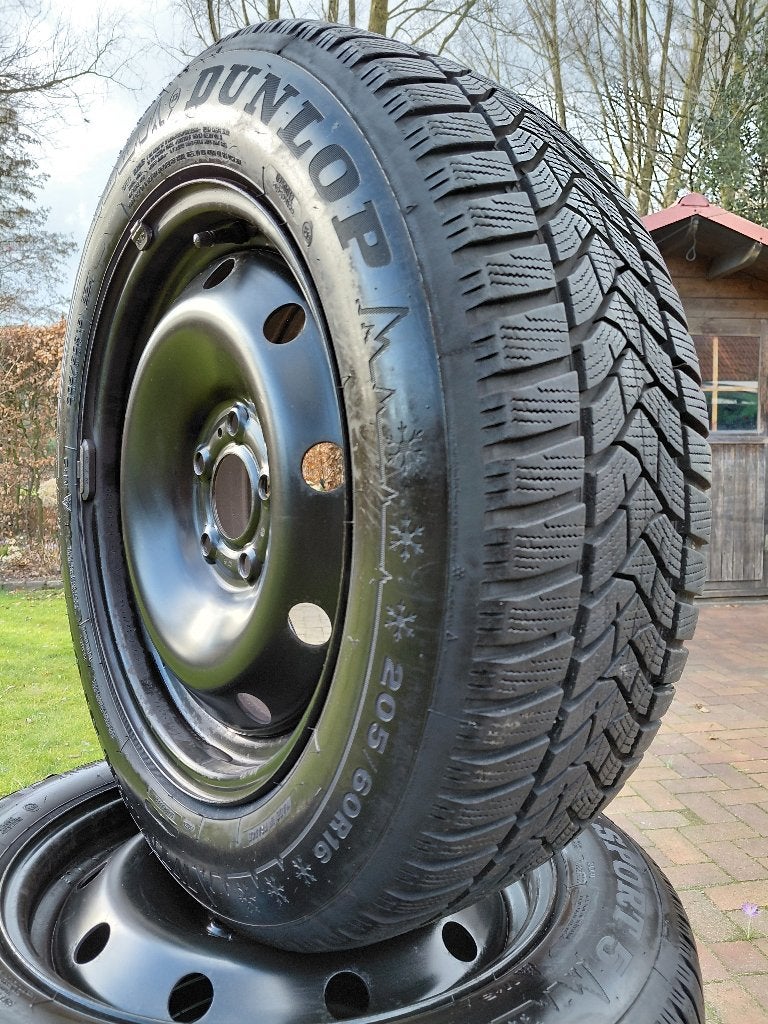 7mm !! 4 Winterbanden op 16 inch velg 5x114,3 Nissan Renault, Ophalen, Gebruikt, 16 inch, Band(en)