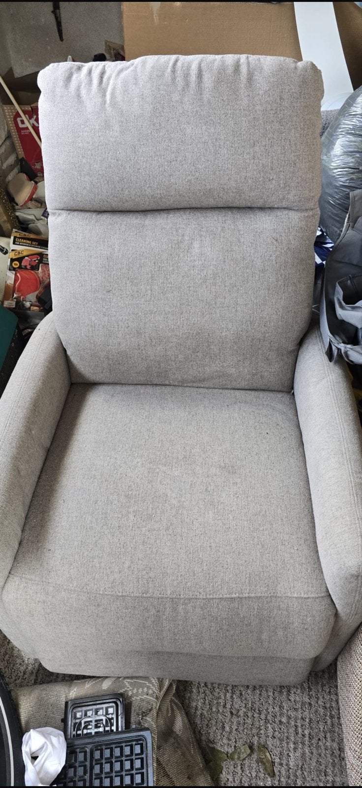 Comfortabele elektirsche fauteuil - goed conditie, Ophalen, Gebruikt, Stof, 75 tot 100 cm