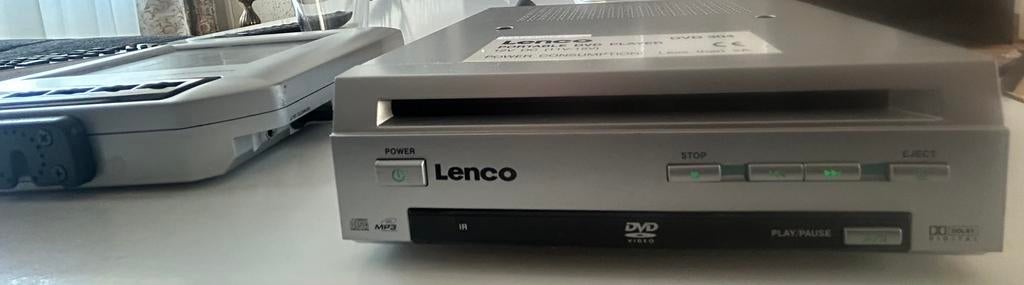 Nette goed werkende portable dvd speler Lenco, Audio, Tv en Foto, Dvd-spelers, Zo goed als nieuw, Dvd-speler, Overige merken, Draagbaar