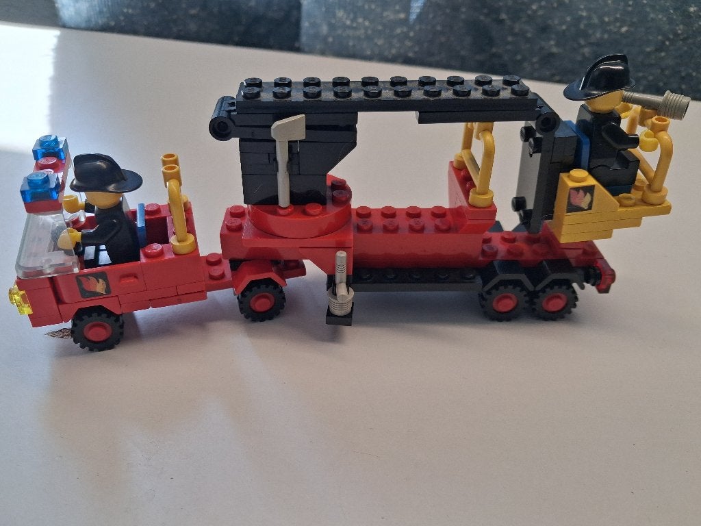 Lego Brandweer 6690 Hoogwerker (Snorkel Pumper), Lego, Ophalen of Verzenden, Compleet, Complete set