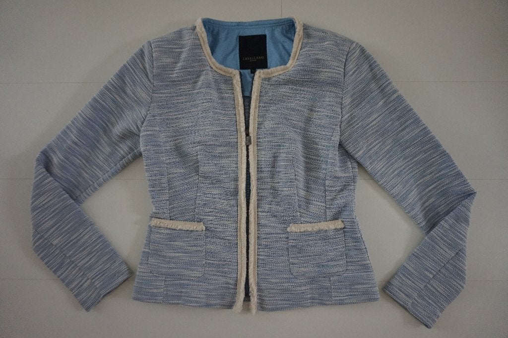 Cavallaro Napoli blazer / jasje / colbert blauw maat M, Kleding | Dames, Maat 38/40 (M), Blauw, Cavallaro Napoli, Ophalen of Verzenden