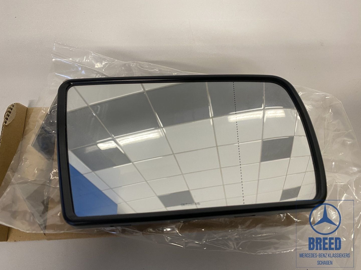 NOS buitenspiegelglas rechts Mercedes-Benz R129 W140 W202 W2, Auto-onderdelen, -, Nieuw, Ophalen of Verzenden, -