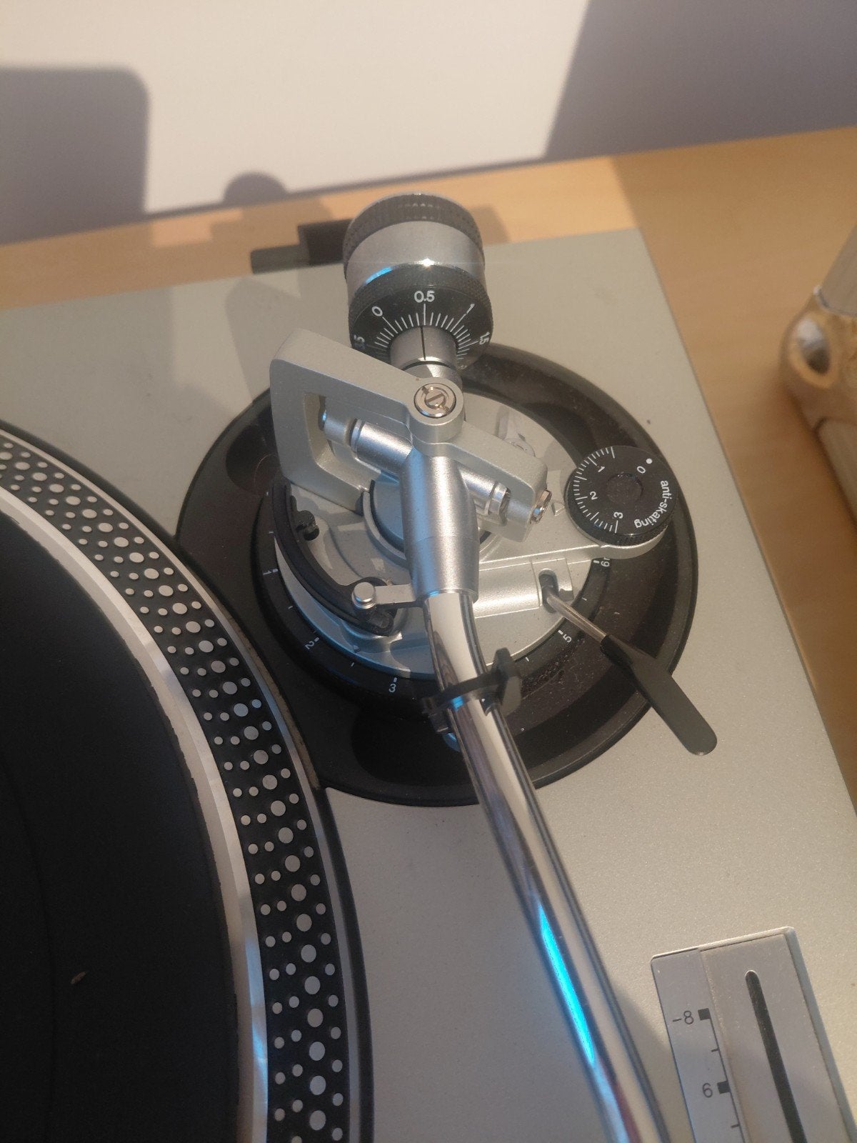Technics SL1200-MK2 incl. flightcase, Ophalen, Gebruikt, Pitch-regelaar, Platenspeler