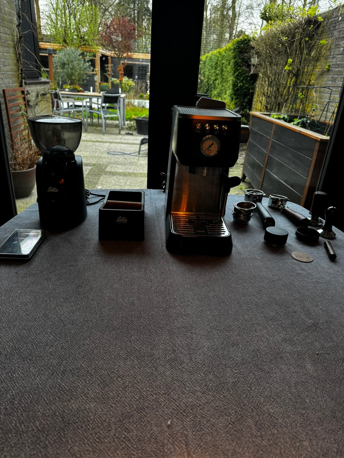 Solis barista perfetta plus, Ophalen, Gebruikt